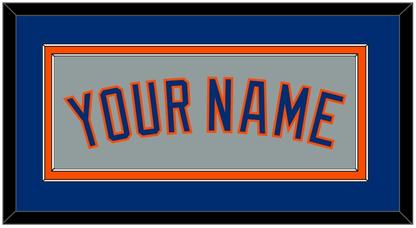 New York Name - Road Gray - Signature Tier 3