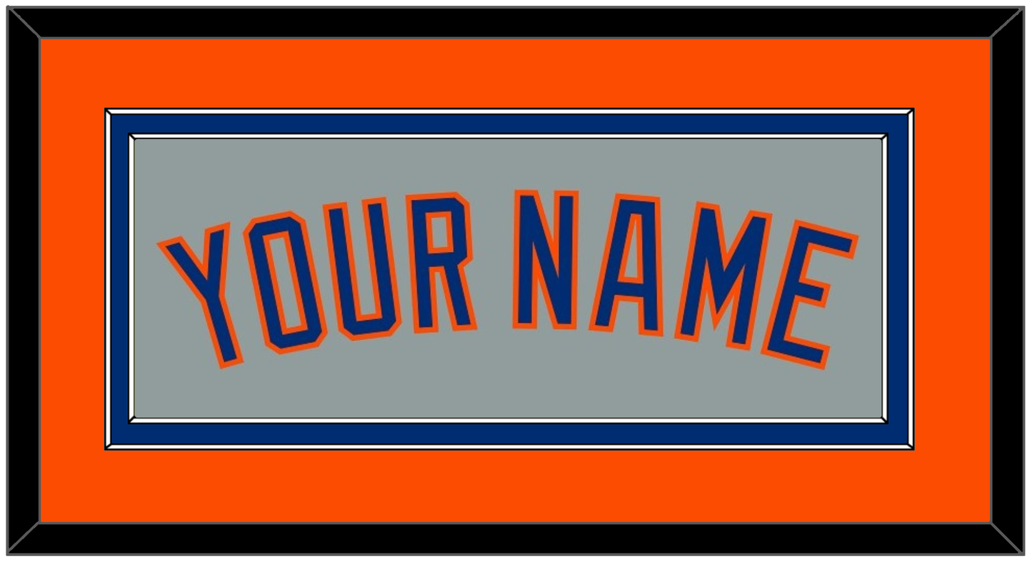 New York Name - Road Gray - Signature Tier 4