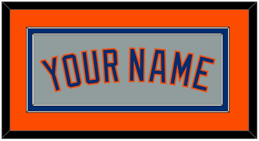 New York Name - Road Gray - Signature Tier 4