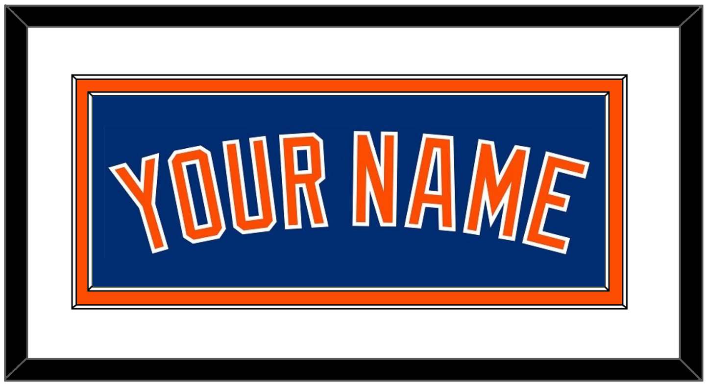New York Name - Alternate Home Blue - Signature Tier 1