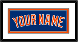 New York Name - Alternate Home Blue - Double Mat 1