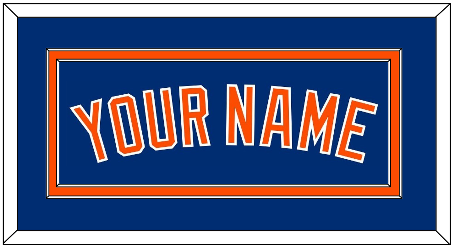 New York Name - Alternate Home Blue - Signature Tier 2