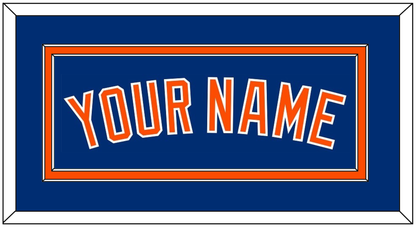New York Name - Alternate Home Blue - Signature Tier 2
