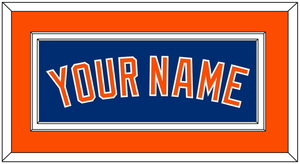 New York Name - Alternate Home Blue - Double Mat 3