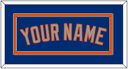 New York Name - Alternate Road Blue - Signature Tier 2