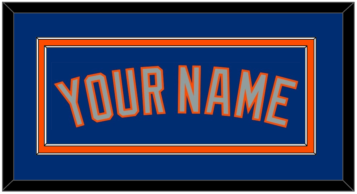 New York Name - Alternate Road Blue - Signature Tier 2