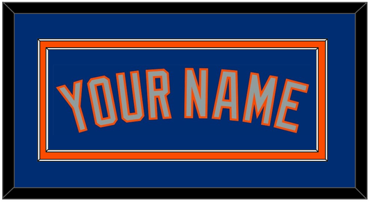 New York Name - Alternate Road Blue - Signature Tier 2