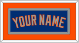 New York Name - Alternate Road Blue - Double Mat 3