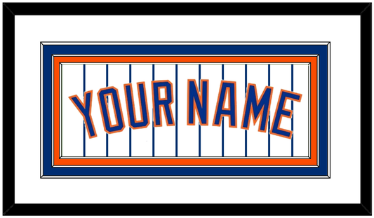 New York Name - Home Pinstripes Jersey - Premier Tier 1