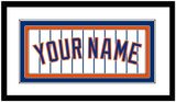 New York Name - Home Pinstripes Jersey - Triple Mat 1