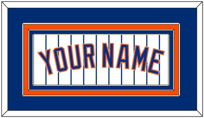 New York Name - Home Pinstripes Jersey - Premier Tier 2