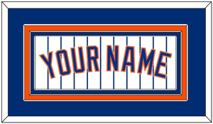 New York Name - Home Pinstripes Jersey - Triple Mat 2