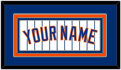 New York Name - Home Pinstripes Jersey - Premier Tier 2
