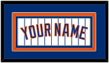 New York Name - Home Pinstripes Jersey - Triple Mat 2