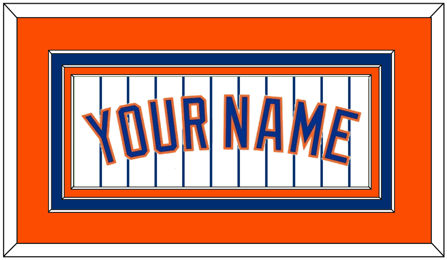 New York Name - Home Pinstripes Jersey - Premier Tier 3