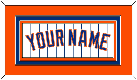 New York Name - Home Pinstripes Jersey - Premier Tier 3