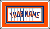 New York Name - Home Pinstripes Jersey - Triple Mat 3