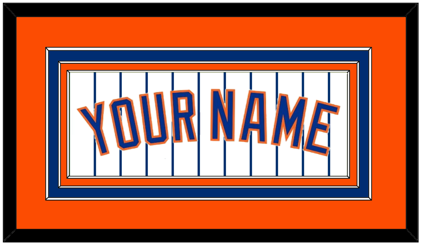 New York Name - Home Pinstripes Jersey - Premier Tier 3