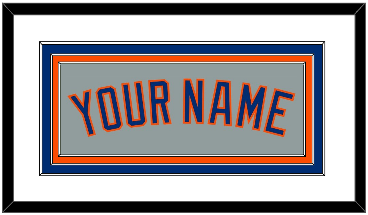 New York Name - Road Gray - Premier Tier 1