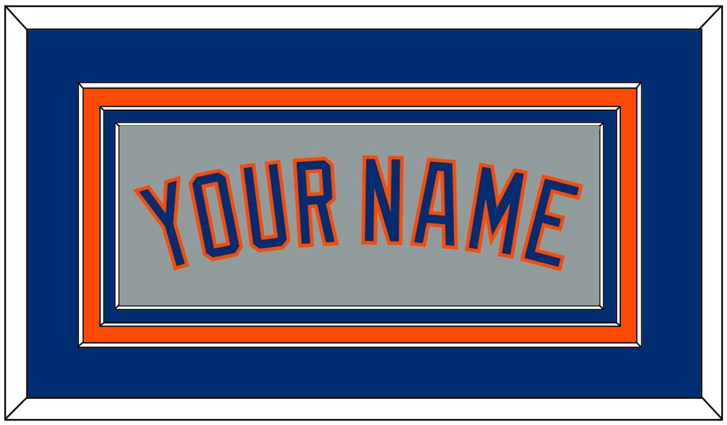 New York Name - Road Gray - Premier Tier 2