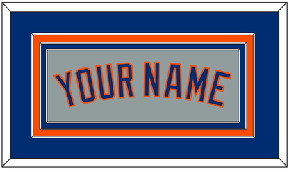 New York Name - Road Gray - Premier Tier 2