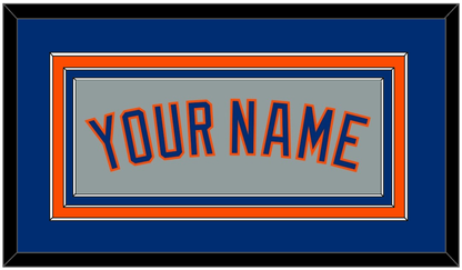 New York Name - Road Gray - Premier Tier 2