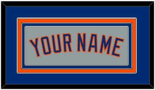 New York Name - Road Gray - Premier Tier 2