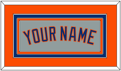 New York Name - Road Gray - Premier Tier 3