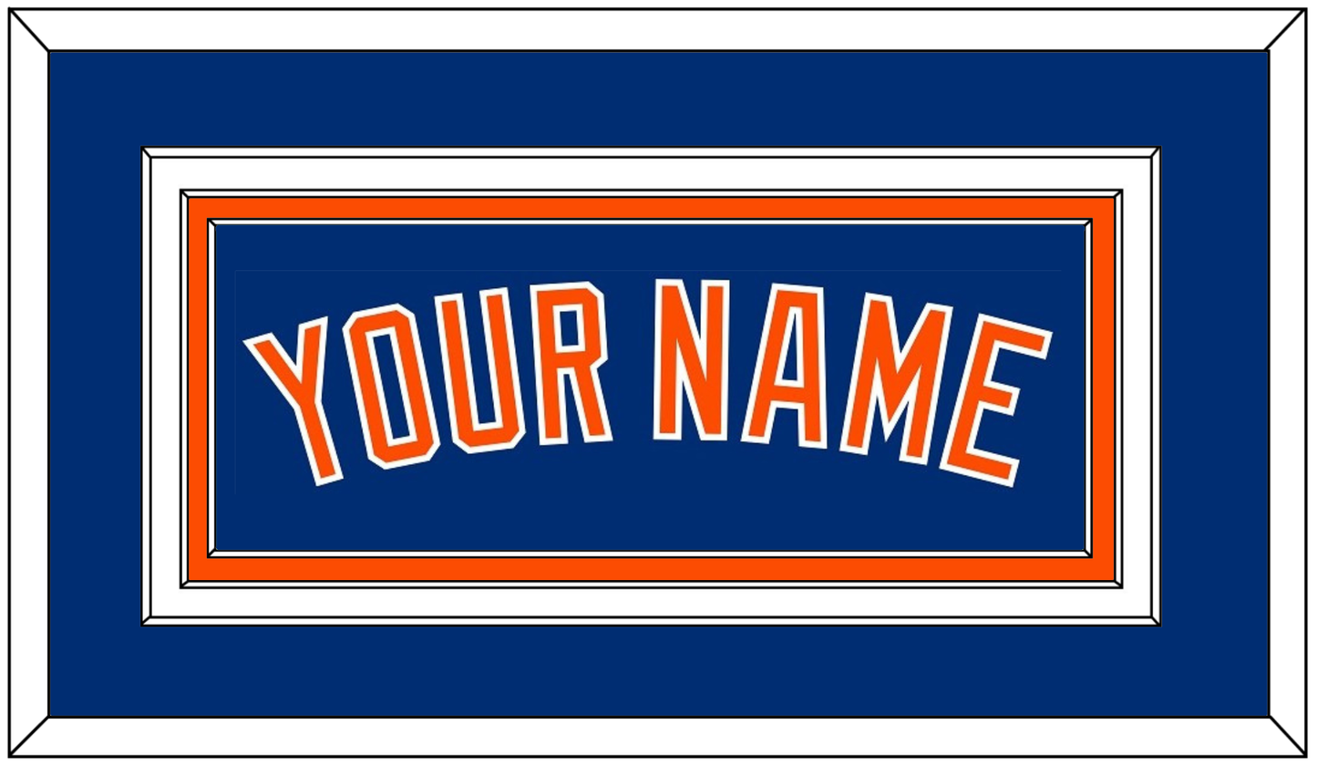 New York Name - Alternate Home Blue - Premier Tier 2