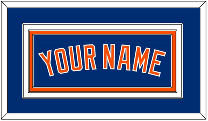 New York Name - Alternate Home Blue - Premier Tier 2