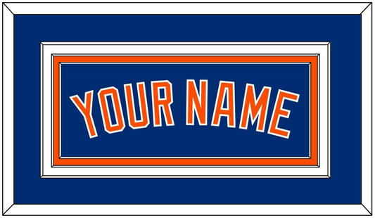 New York Name - Alternate Home Blue - Premier Tier 2