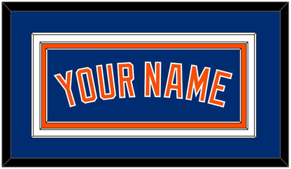 New York Name - Alternate Home Blue - Premier Tier 2