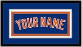 New York Name - Alternate Home Blue - Triple Mat 2