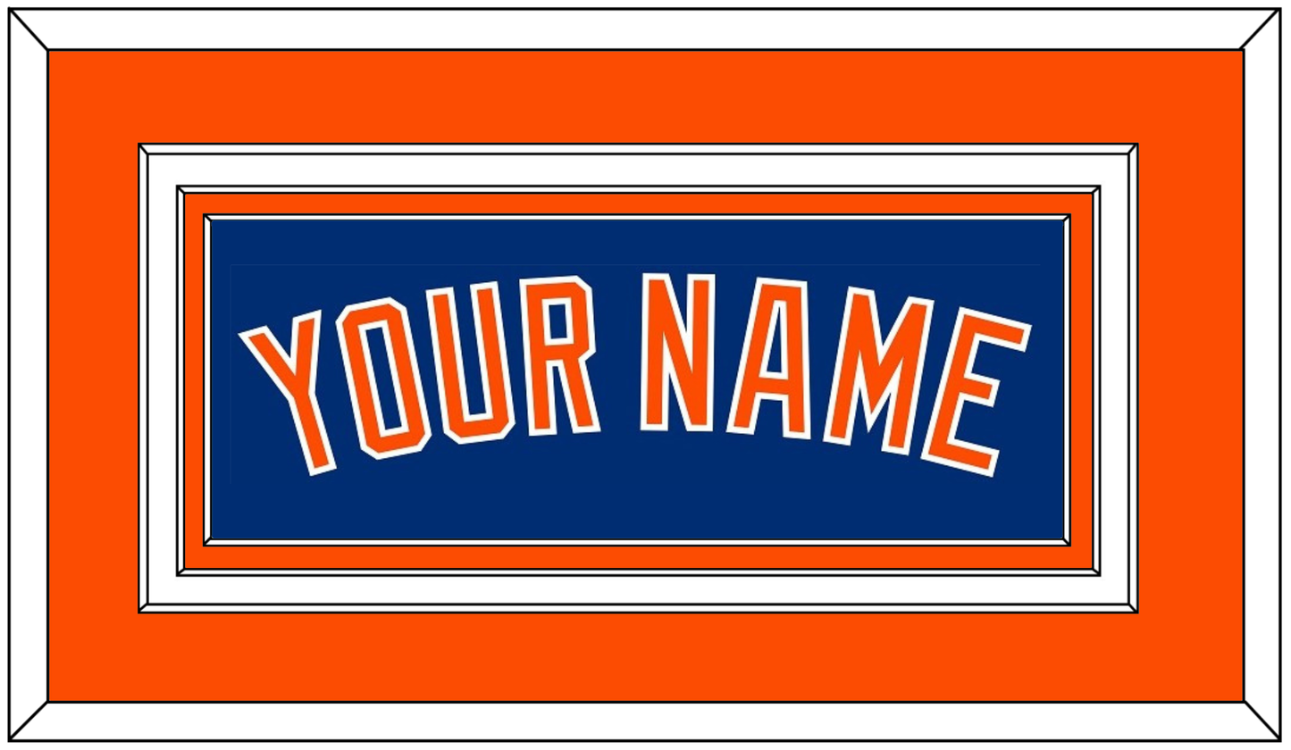 New York Name - Alternate Home Blue - Premier Tier 3