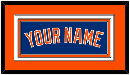 New York Name - Alternate Home Blue - Premier Tier 3