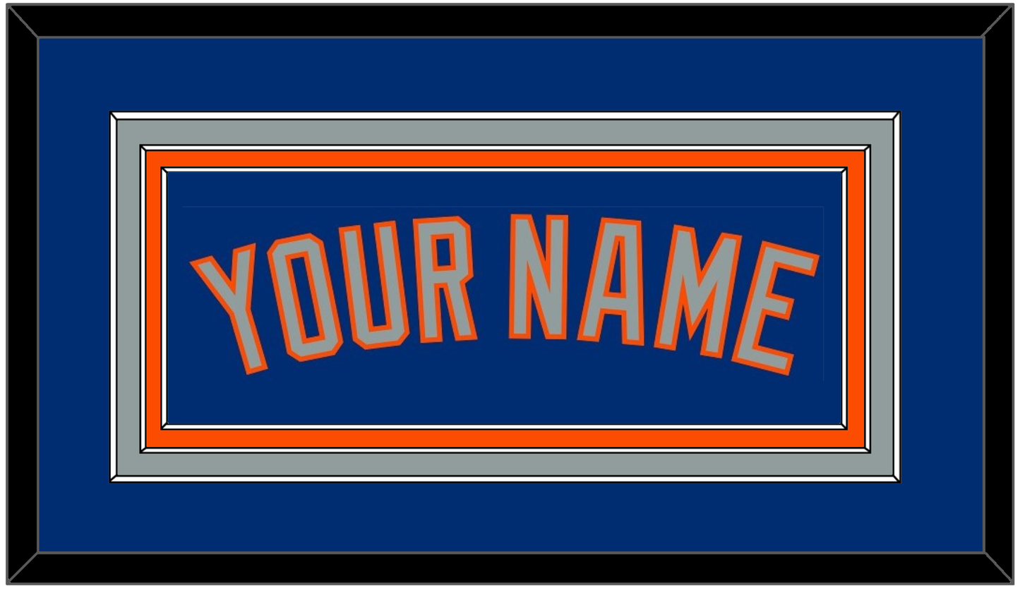 New York Name - Alternate Road Blue - Premier Tier 2