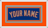 New York Name - Alternate Road Blue - Triple Mat 3