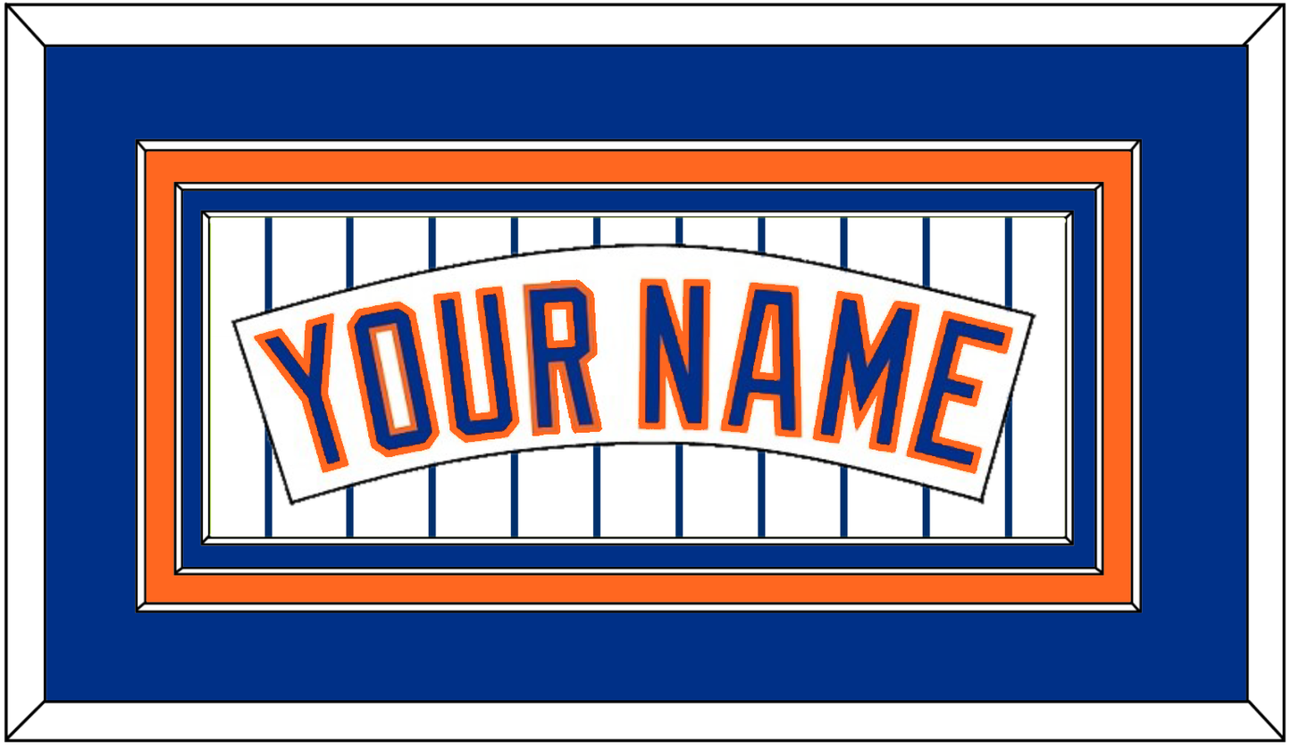 New York Nameplate - Home Pinstripes (1983-1986) - Premier Tier 2