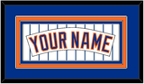 New York Nameplate - Home Pinstripes (1983-1986) - Triple Mat 2