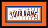 New York Nameplate - Home Pinstripes (1983-1986) - Triple Mat 3