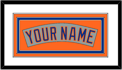 New York Nameplate - Road Gray (1982-1986) - Premier Tier 2