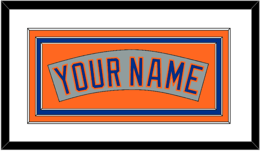 New York Nameplate - Road Gray (1982-1986) - Premier Tier 2