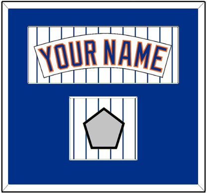 New York Nameplate & World Series Patch - Home Pinstripes (1983-1986) - Essential Tier 1