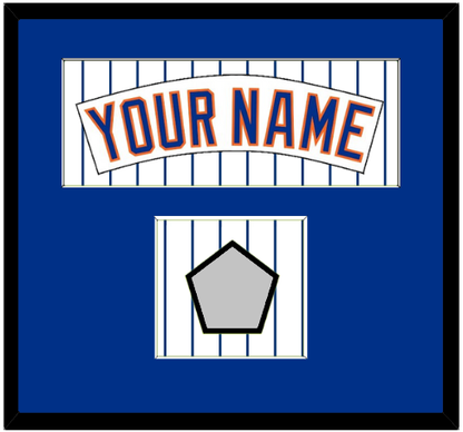New York Nameplate & World Series Patch - Home Pinstripes (1983-1986) - Essential Tier 1