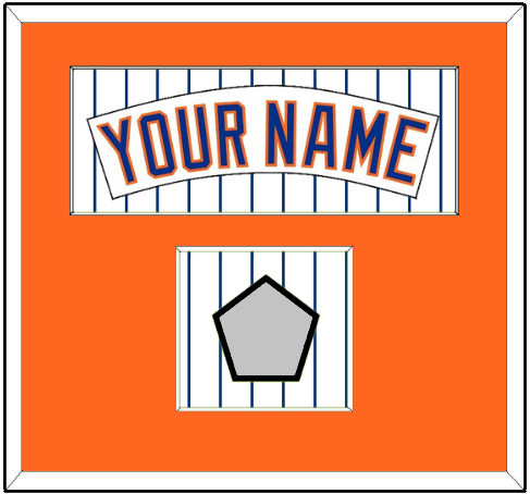 New York Nameplate & World Series Patch - Home Pinstripes (1983-1986) - Essential Tier 2