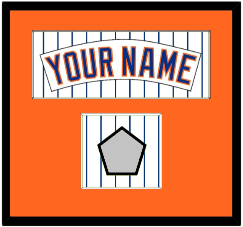 New York Nameplate & World Series Patch - Home Pinstripes (1983-1986) - Essential Tier 2
