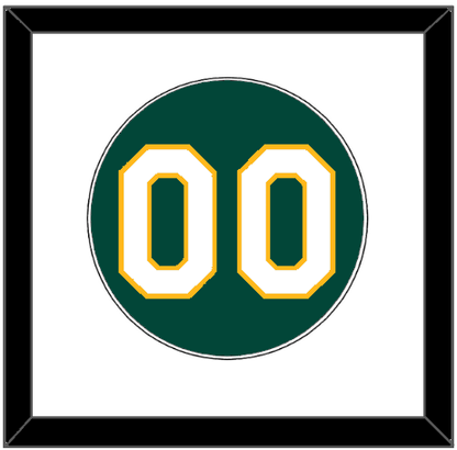 Oakland Number - Alternate Green - Essential Tier 1