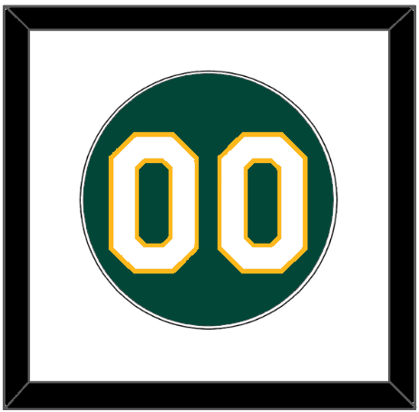 Oakland Number - Alternate Green - Essential Tier 1