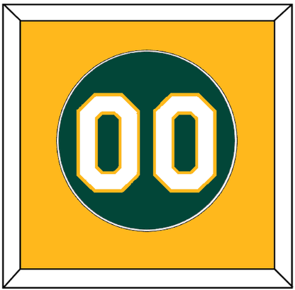 Oakland Number - Alternate Green - Essential Tier 2