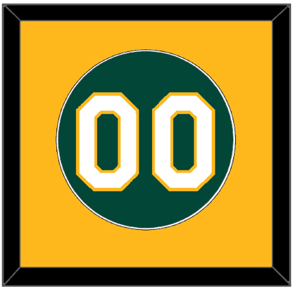 Oakland Number - Alternate Green - Essential Tier 2
